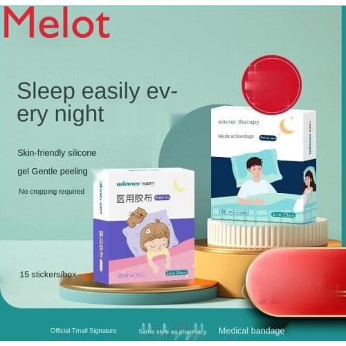 Steady Breathing Patch Mouth Breathing Brace Mouth Stickers Children Adult Sleeping Anti-Open Mouth Snoring Anti-Snoring Paster