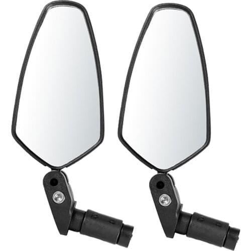 Bicycle Mirror Bicycle Handlebar Rear View Mirror Rotatable Hd Bicycle Scooter Hd Wide Angle Adjustable Angle Mirror