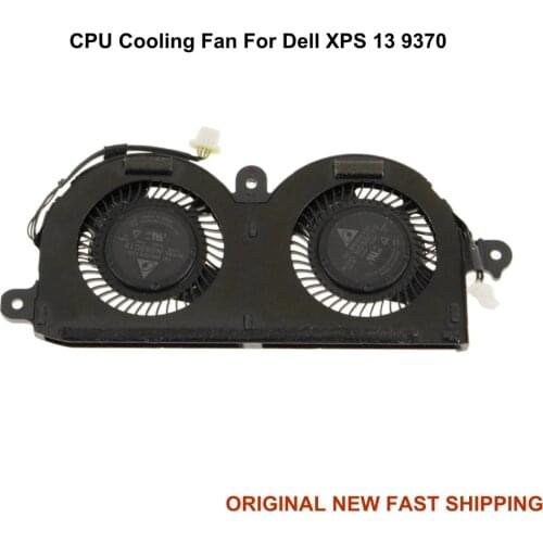 Laptop CPU Cooling Fan For Dell XPS 13 9370 9380 0980WH 980WH Notebook PC FANS Cooler Radiator ND55C19-16M01 DFS350705PQ0T DC5V