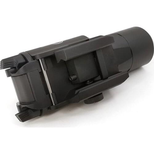 X400 Series X400U Weapon Light Tactical Hunting Flashlight With Red Laser Sight 20mm Picatinny Weaver Rail Mount