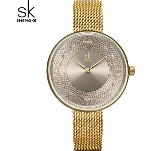 Ladies Watch relojes para mujer Women Watch Rose Gold Montre Femme 2020 Womens Mesh fashion gold watch