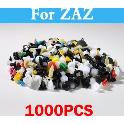 1000pcs Car Door Trim Panel Bumper Rivet Retainer Push For Zaz 1105 Dana Forza Tavria 1103 Slavuta Nova Sens Vida Chance 1102