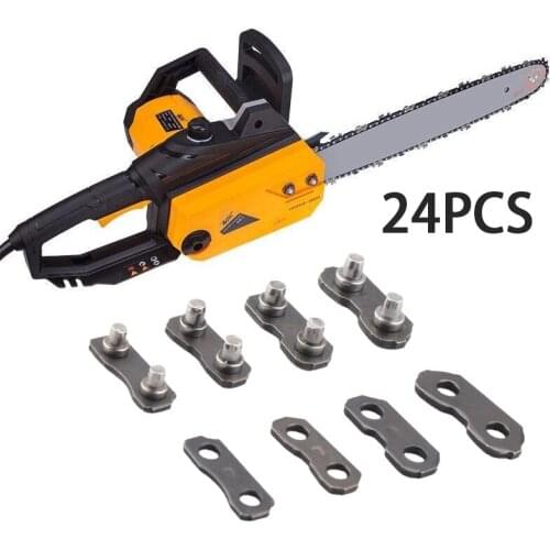 24Pcs Gasoline Saw Accessories Buckle Preset Straps Chainsaw Link Connectors