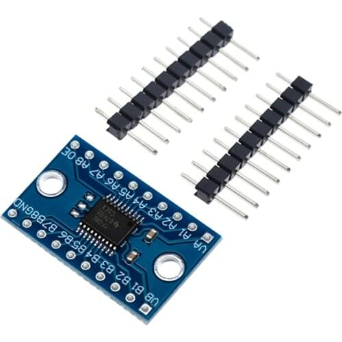 5pcs 3.3V 5V TXS0108E 8 Channel Logic Level Bi-directional Converter Module TXB0108 Mutual Convert Module TXS0108