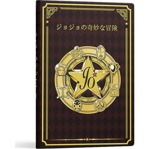1 Pcs Cartoon Anime Jojos Bizarre Adventure Cosplay Notebooks Figure Kujo Jotaro Paper Diary Planner Notepad Student Gift Toys