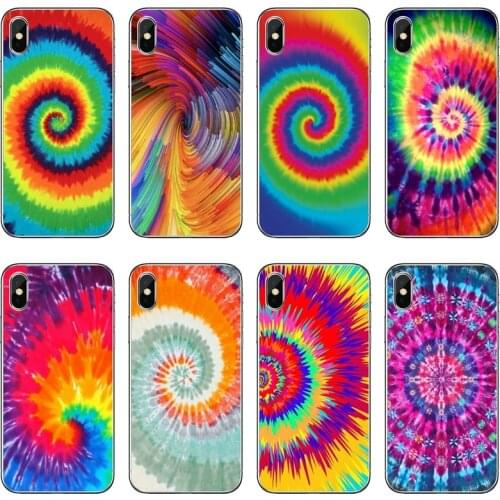 Rainbow Tie Dye Pattern Accessories Phone Case For Xiaomi Redmi 9T 9C 9A 7 7A K20 6 6A S2 Redmi Note 9S 9T 9 8 8T 7 6 5A Pro