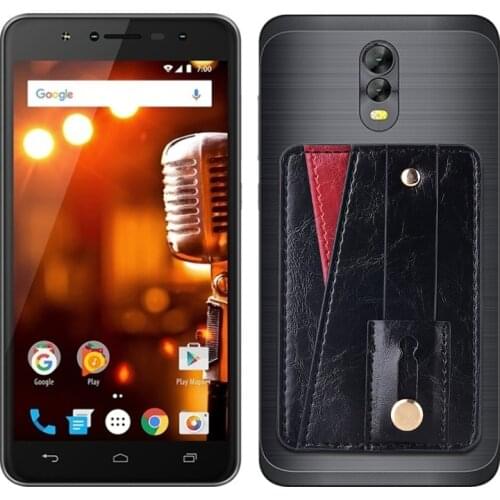 PU Kickstand Wallet Case for Vertex Impress Aqua Astra Blade City Bear Cube Disco Eclip Energ Fire Flash Frost Game Luck Cover