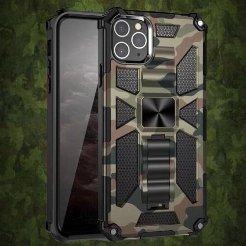 Camouflage TPU Phone Case For iPhone 12 11 Pro XS Max 7 8 Plus Shockproof Armor Back Cover For iPhone 8 7 Plus 12 Mini X XR Case