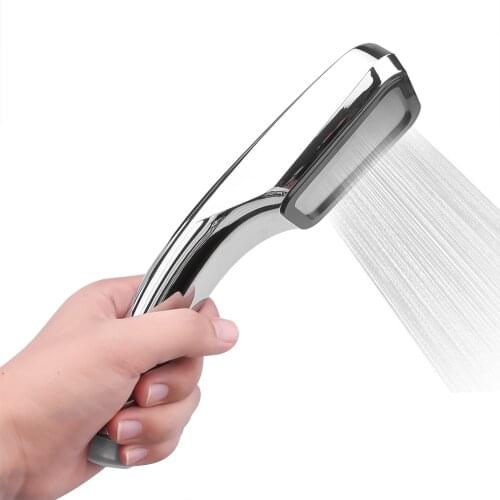 300 Holes Shower Head Water Saving One Key To Stop Water Nozzle High Pressure Rainfall Shower Head
