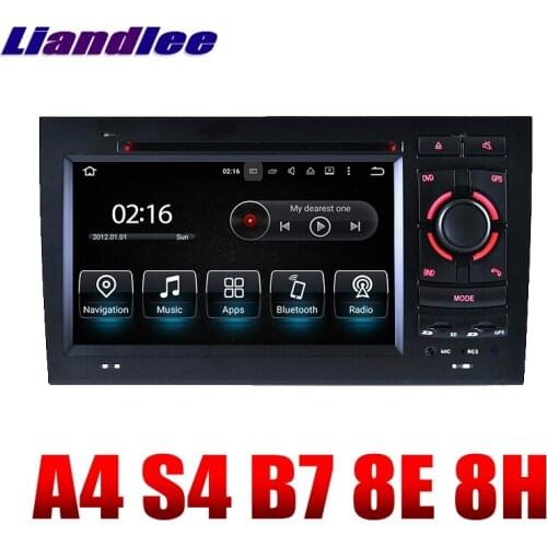 Liandlee Car Multimedia Player NAVI For Audi A4 S4 B7 8E 8H 2002~2008 Car Touch Screen System Radio TV DVD Stereo GPS Navigation