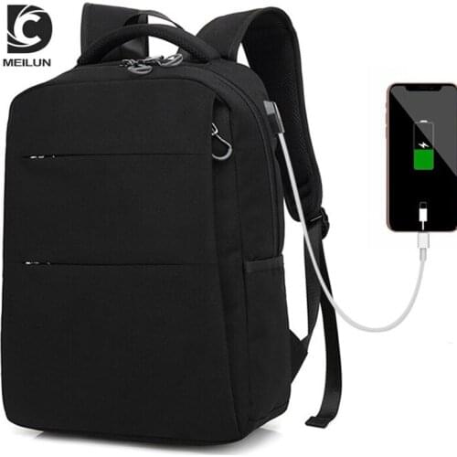 Mens waterproof outdoor sports backpack USB charging Laptop Backpack fashion youth bag high quality leisure travel backpack