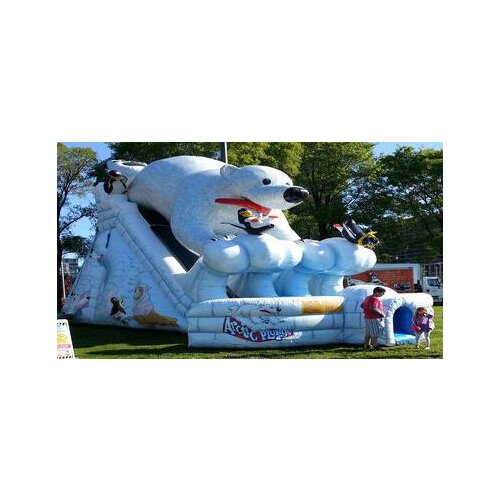 China inflatable slides supplier commercial inflatable slide for sale polar bear inflatable toys