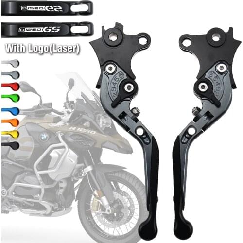2020 New for BMW R1250GS R 1250 GS Adventure 2018 2019 2020 CNC Handle Motorcycle Adjustable Brake Clutch Levers LOGO R1250GS