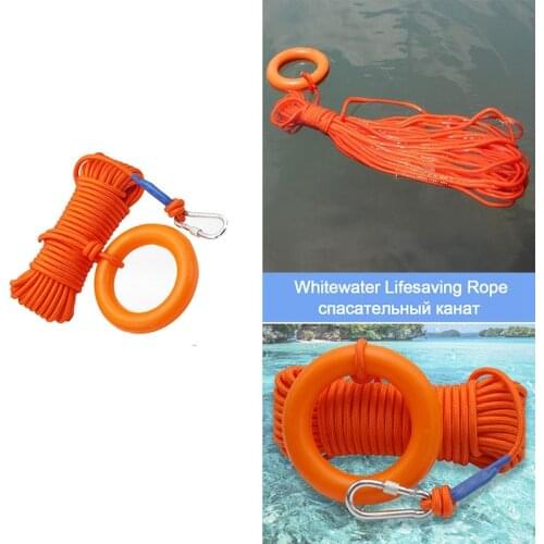Lifesaving Rope Emergency Throwing Towline Tether Rescue Lifeline Cowtail Whitewater Kayaking Swimming Boating