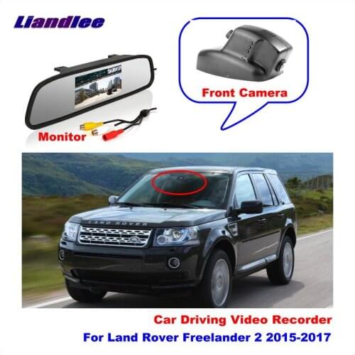 Liandlee For Land Rover Freelander 2 2015-2017 Car DVR Mini Wifi Camera Driving Video Recorder Car Registrator Dash Cam