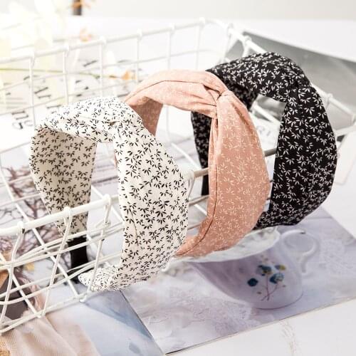 Fashion Print Leopard Headband Wide Cross Women Hairband Elastic Bow Hair Hoop Bands Bezel Top Knot Girls Hair Accessories