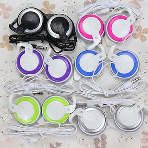 1 PC Super Bass Headphones Noise Canceling Headset Ear Hook Music Headphones With Mic