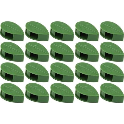 50PCS Garden Plant Clips,Plants Climbing Wall Support Snap Fixture Clips Self-Adhesive Fixer Sticky Hook