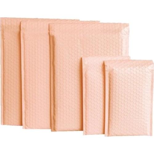 50pcs Light Pink Foam Envelope Bags Self Seal Mailers Padded Shipping Envelopes With Bubble Mailing Bag Shipping Packages Bag