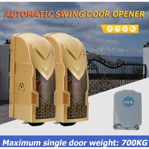 High quality heavy Double rolling wheel swing gate opener Waterproof DC24V scroll Home Automatic slide Gate/Door engine actuator