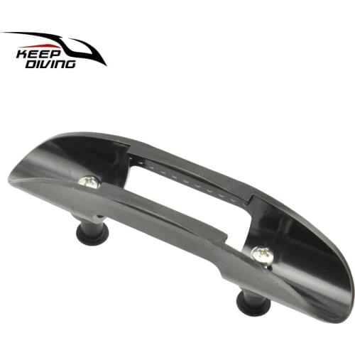 Kayak Accessories Plastic Paddle Clip Fishing Boat Oars Deck Mounted Holder Paddle Keeper with Screws Nuts