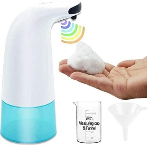 Touch-Free Automatic Foaming Soap Dispenser Adjustable Touchless Soap Dispenser Hand For Bathroom Kitchen Restaurant Office