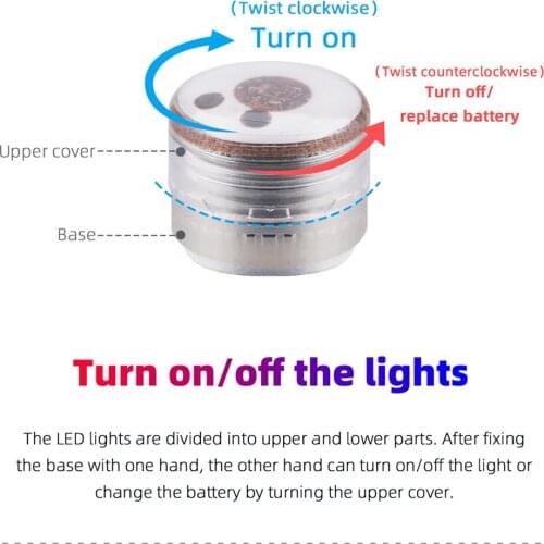 Drone Night Lamp Flight Light Strobe Signal Lamp Indicator Warning Flashing Light for DJI FPV Aircraft Accessories