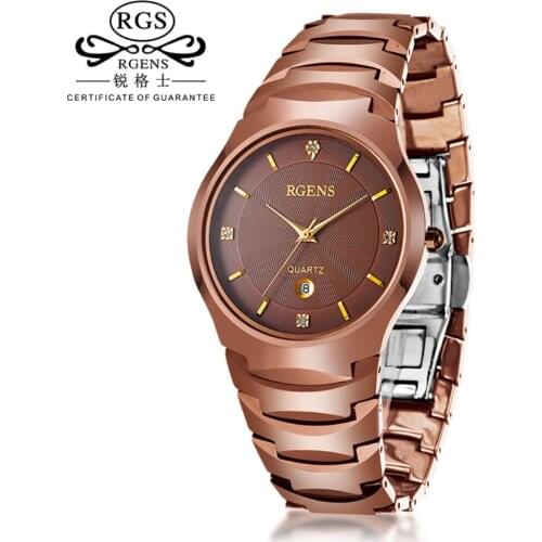 Watches Men Luxury Brand Business Watch Gold Tungsten Rose Steel Watch Waterproof Quartz Casual Watches Relogio Masculino