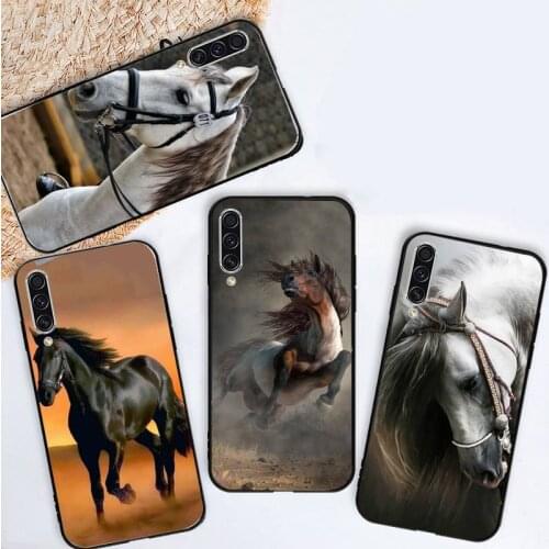 Fine Horse Art animal Phone Case For Samsung Galaxy J2 J4 J5 J6 J7 J8 2016 2017 2018 Prime Pro plus Neo duo