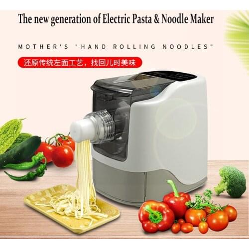 13Different Shapes electric automatic home Pasta noodle maker kitchen dough machine knead roller press sheeter Fettuccine Penne