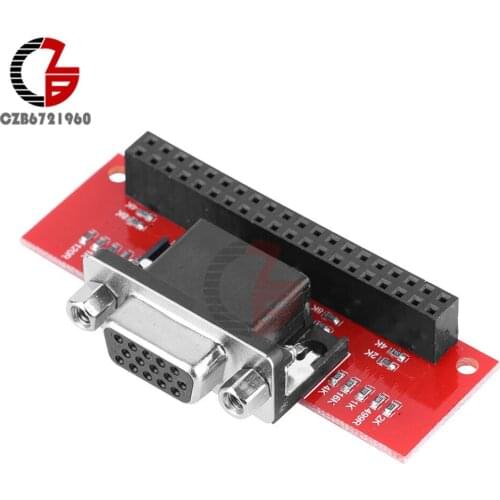 EP-0073 VGA666 Gert-VGA Adapter Board Module GPIO To VGA for Raspberry Pi 3B / 2B / B