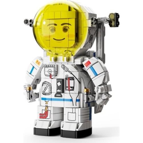 Aerospace Space Apollos Project Moon Landing MOC Astronaut Building Blocks Bricks Classic Model Toys For Children Gift 518PCS