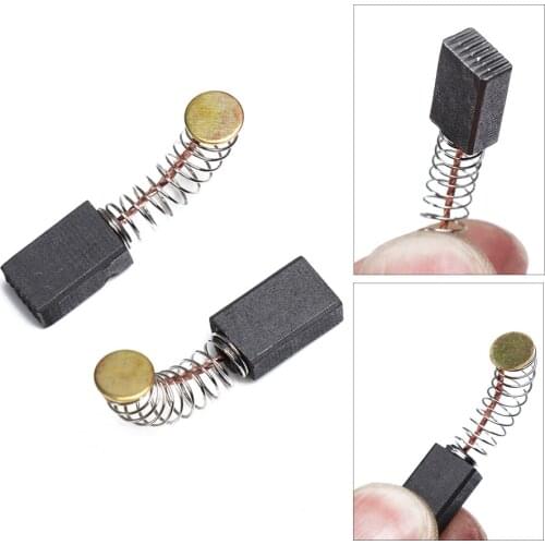 10 Pcs Mini Drill Electric Grinder Replacement Carbon Brushes Spare Parts Hand Tools Rotary Tool 5x8x13mm For Electric Motors