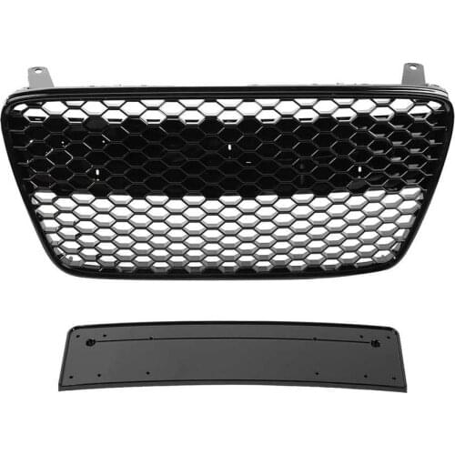 Bumper grille Car Front Bumper Grill Center Grille for Audi R8 2007 2008 2009 2010 2011 2012 2013 car accessories