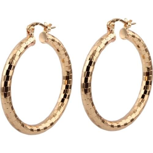 Beadsland Cooper Earrings 4CM Diameter Fashion Jewelry Women Gift