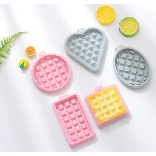 Silicone Cake Mold Small waffle mould Bakeware Molds Cake Pan Pudding Muffin Baking Tools Fondant Cake Molds for baking DIY Kid