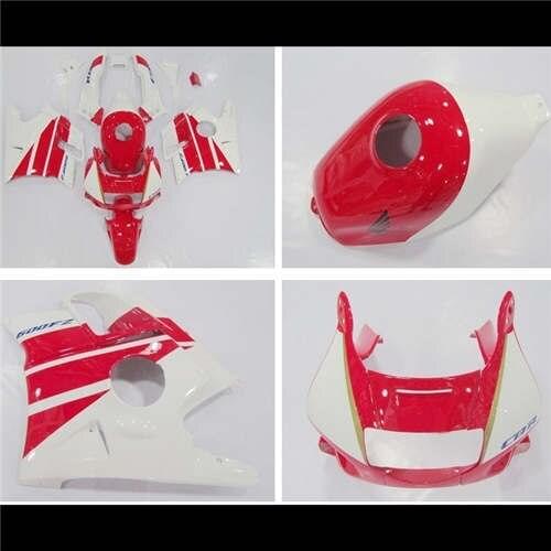 Whith red white CBR600 F2 fairings for CBR600 F2 1991 1992 1993 1994 CBR600F2 91 92 93 94 fairing body kit Blue white red-Hey