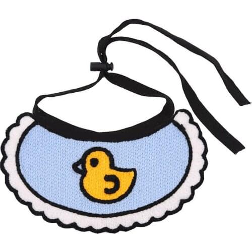 Funny dog accessories small medium pet print dog bib breathable pet supplies cute