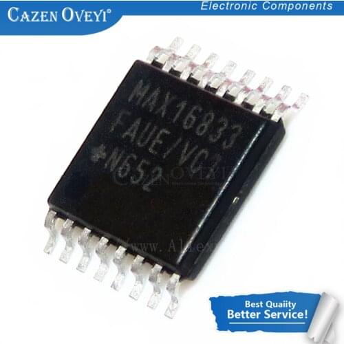 1pcs/lot MAX16833FAUE MAX16833CAUE MAX16833 TSSOP-16 In Stock