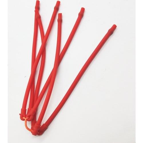 10pcs High-quality Latex Rubber Band Slingshot Shooting Replacement High-power Rubber Band Outdoor Hunting Essential