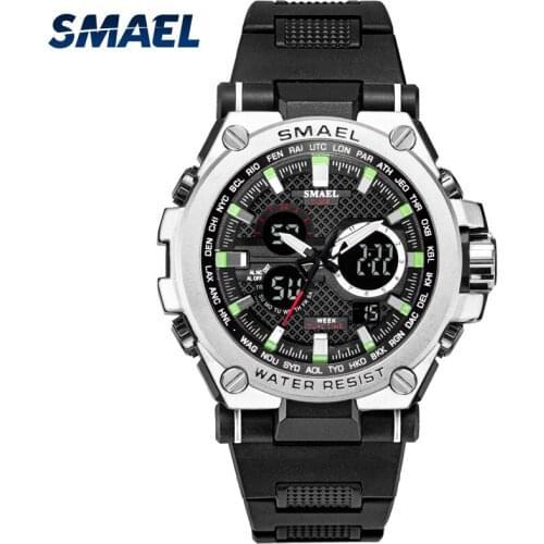 2019 New SMAEL Men Watches Top Brand Luxury Digital Quartz Mens Watch Men Fashion Sport Wristwatch Relogios Masculino