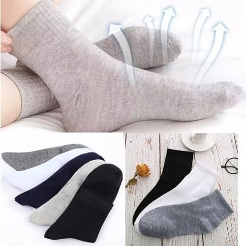 8Pcs/4Pair Brand New Womens Socks New Style Black White Gray Men Socks Soft Breathable Summer Autumn Unisex Couple Socks