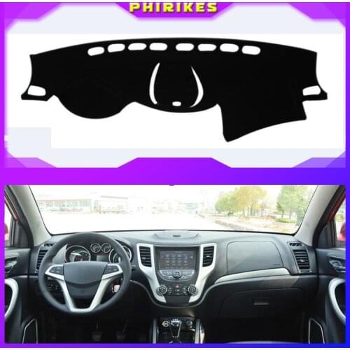 For CHANGAN CS35 2012-2016 Right and Left Hand Drive Car Dashboard Covers Mat Shade Cushion Pad Carpets Accessories