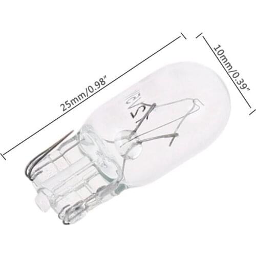 T10 W5W Cool White 5W Halogen Bulb Signal Interior Car light Lamp New 1PC