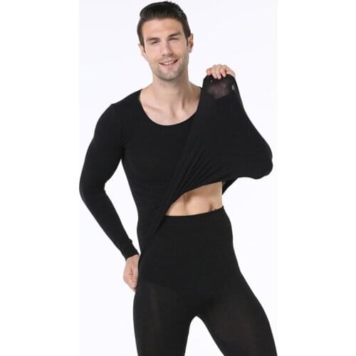 2 Piece Clothing Set Warm-Keep Winter Clothing for Male Female Warm Thermal Underwear Set Two Pieces Thermal Suit Long Johns