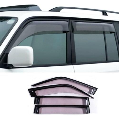 For Toyota Prado 3400 FJ90 LC900 2003-2011 High quality Window Visor Rain Sun Guard Vent Cover
