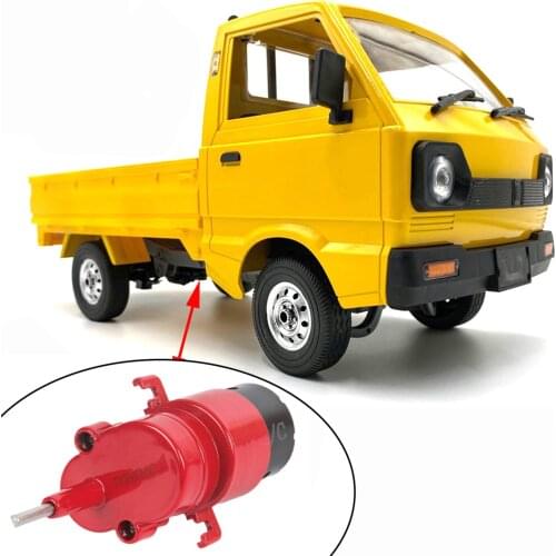 Metal Gear Box Gear With 370 Brush Motor for WPL D12 1/10 Climbing Off-road RC Car Upgrade Parts