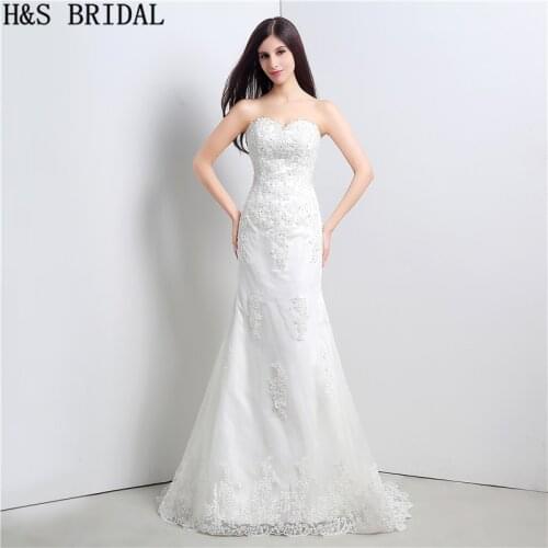 Sweetheart china wedding dresses Lace Beaded wedding gowns Cheap Brides Dress Long Bridal Gowns A-line boho wedding dress