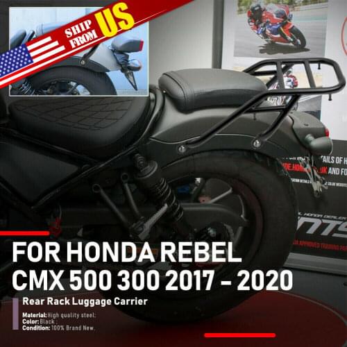 Motorcycle Rear Luggage Rack Carrier Mount Fender for Honda Rebel CMX 300 500 2017 2018 2019 2020 CMX500 CMX300 Accessories New