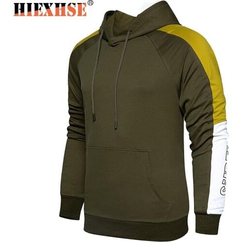 New Fashion Casual Hoodie Streetwear Hip Hop Patchwork Hooded Jersey Hoody Mens Hoodies Drawstring Pocket Sweatshirts Plus Size
